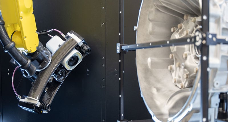 Turnkey Structured Light 3D Measurement Cell from Hexagon